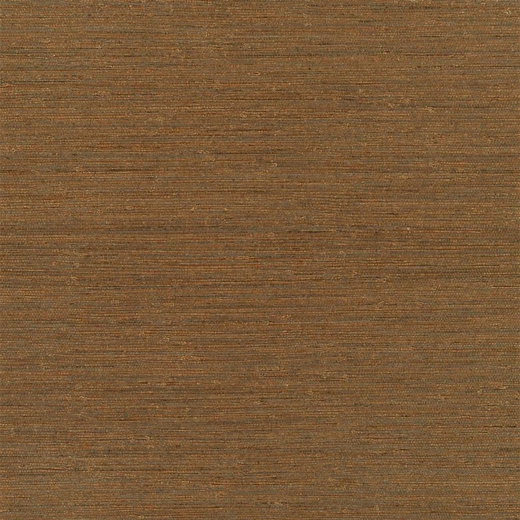 Brera Grasscloth Textured Wallpaper Pdg1120 By Designers Guild In Bronze Brown